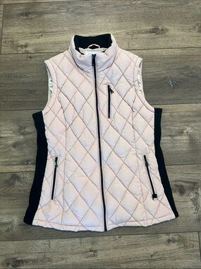Calvin Klein Quilted Light Pink Puffer Vest - Women's Jacket